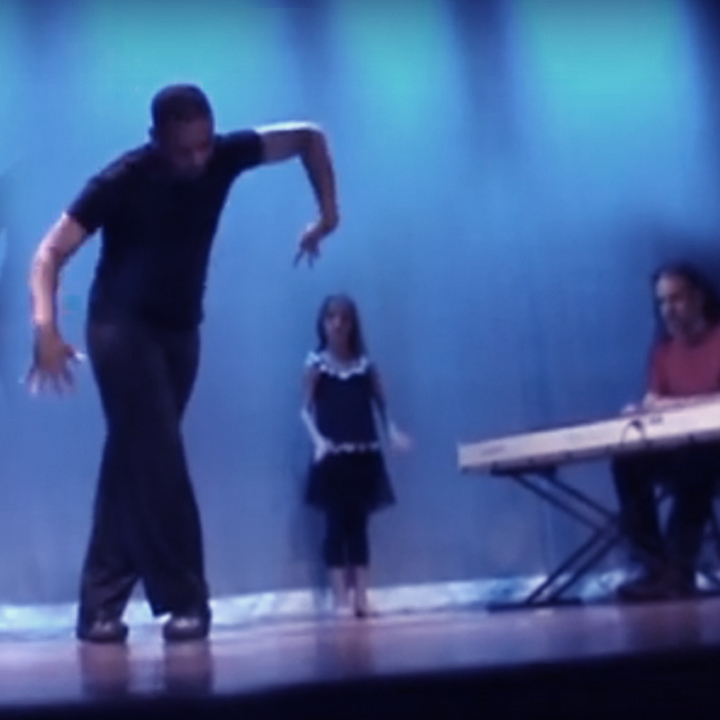 Performing with AutisTic Dancer Dante