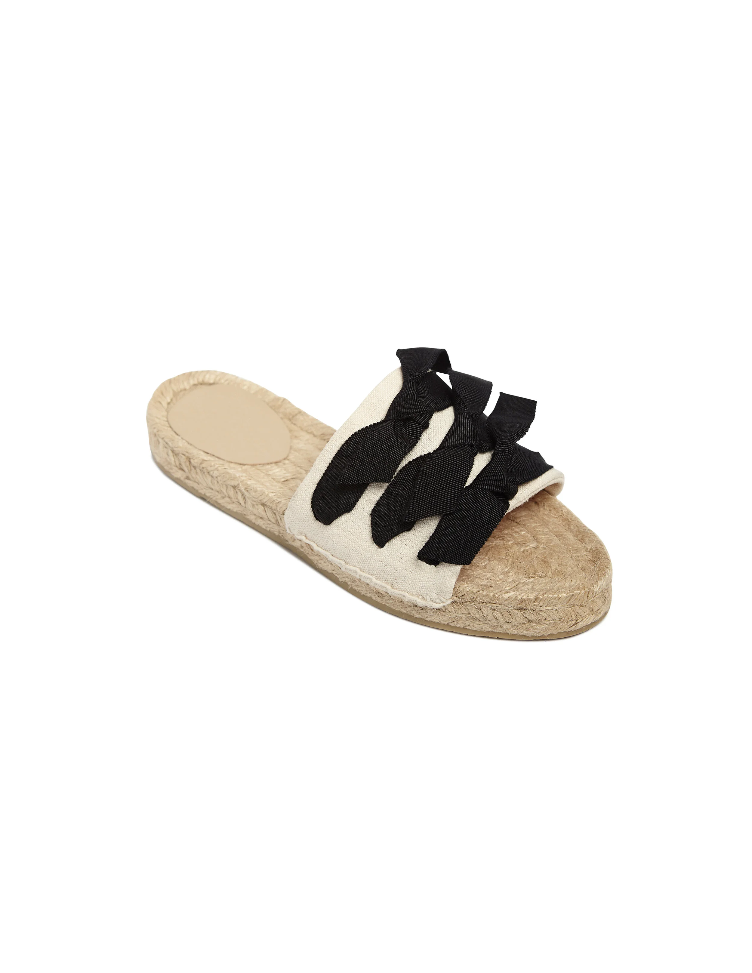 esparteñas doradas mujer