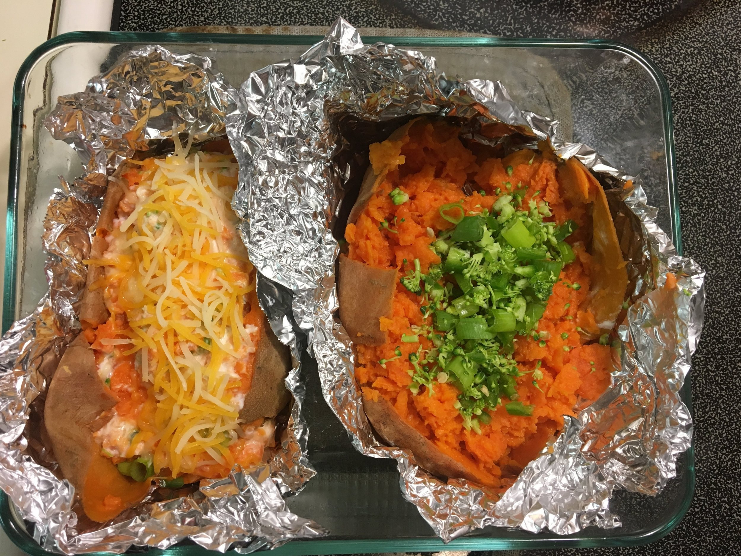 Photo was taken before they went in for their second bake!