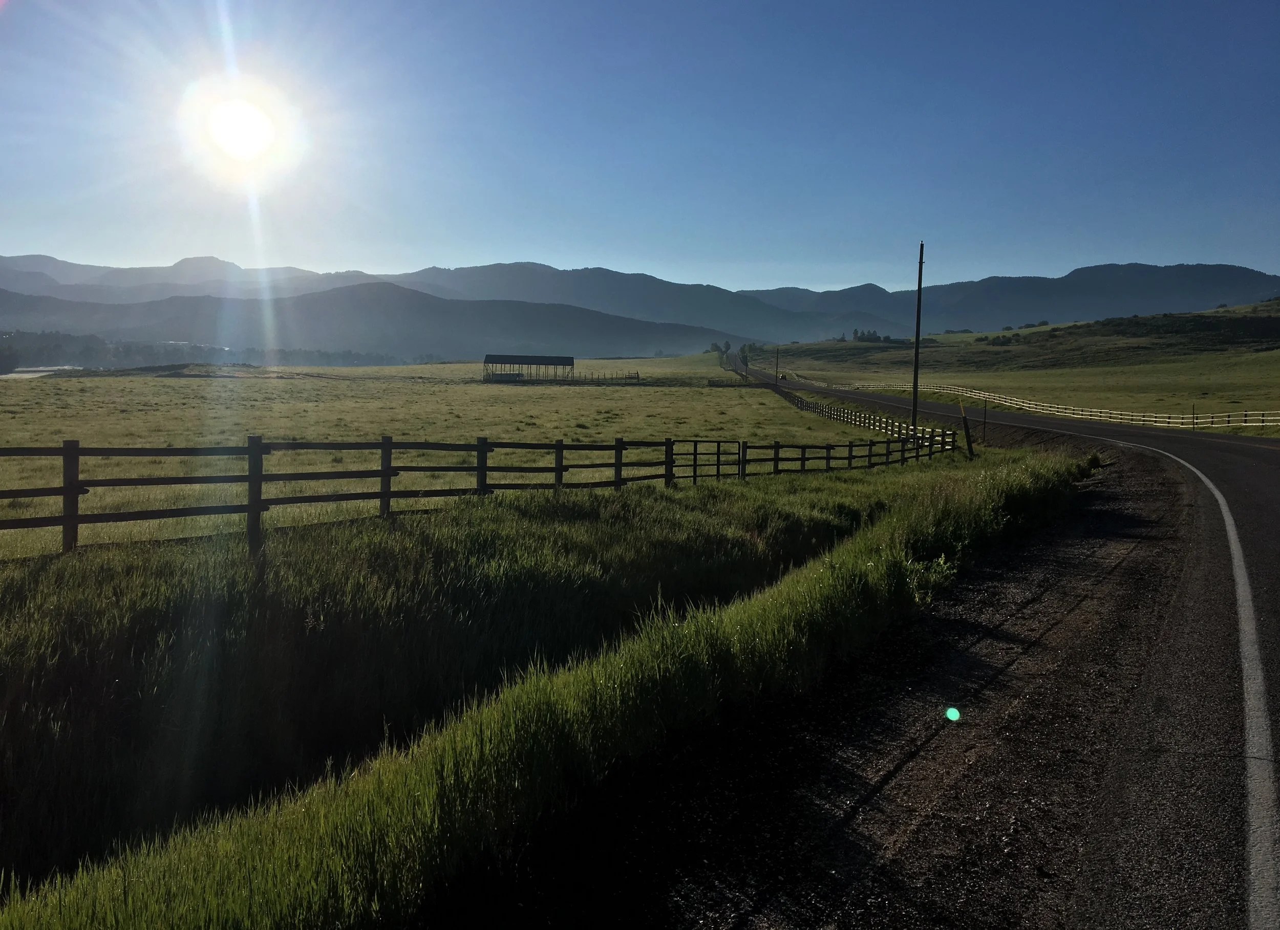 Morning Run! I forgot how beautiful Summer Mornings can be!