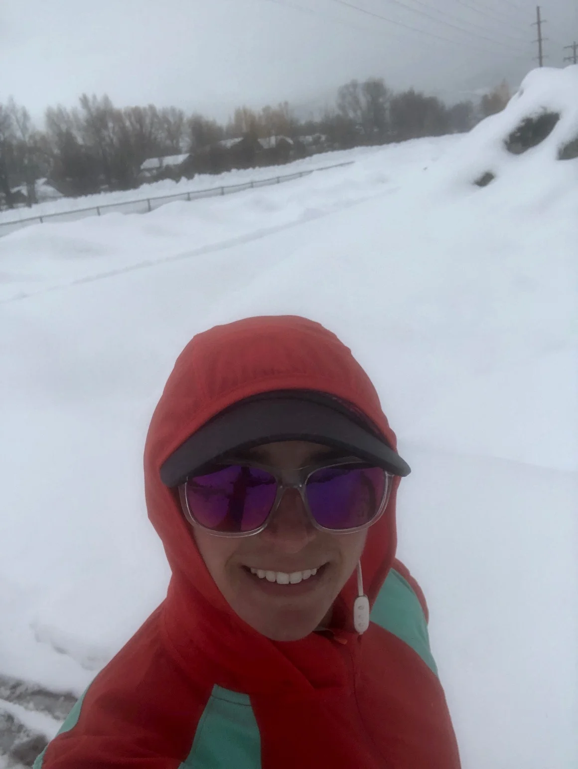 Don’t let that smile fool you folks. Conditions this winter were pretty miserable.