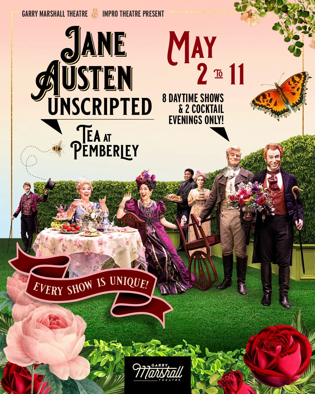 JANE AUSTEN UNSCRIPTED 2025 — Garry Marshall Theatre