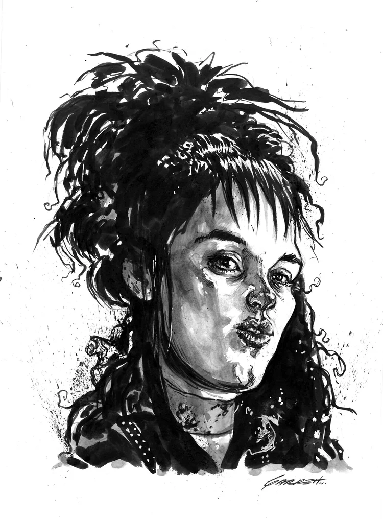 Winona Ryder As Lydia Deetz Beetlejuice Garrett Morlan