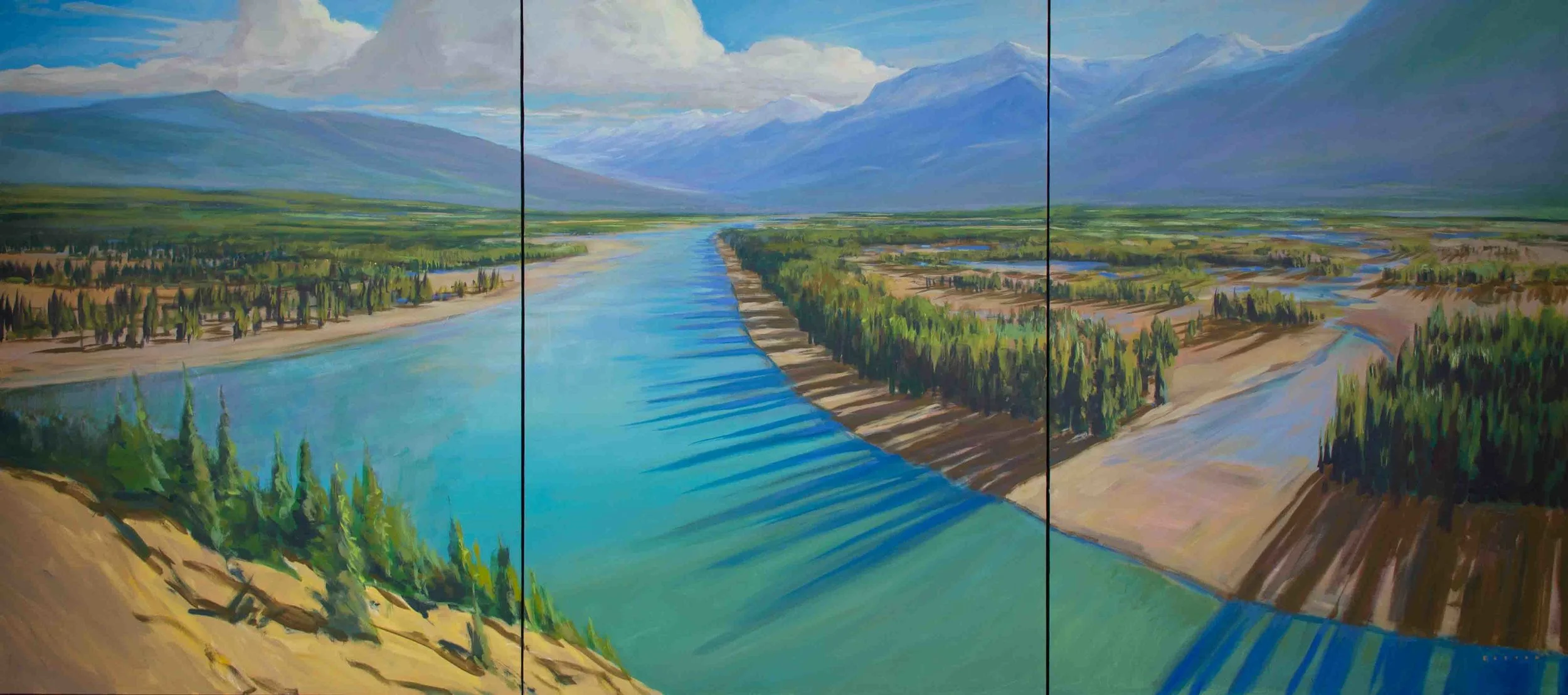 Athabasca Grandeur 48"x108" - Available