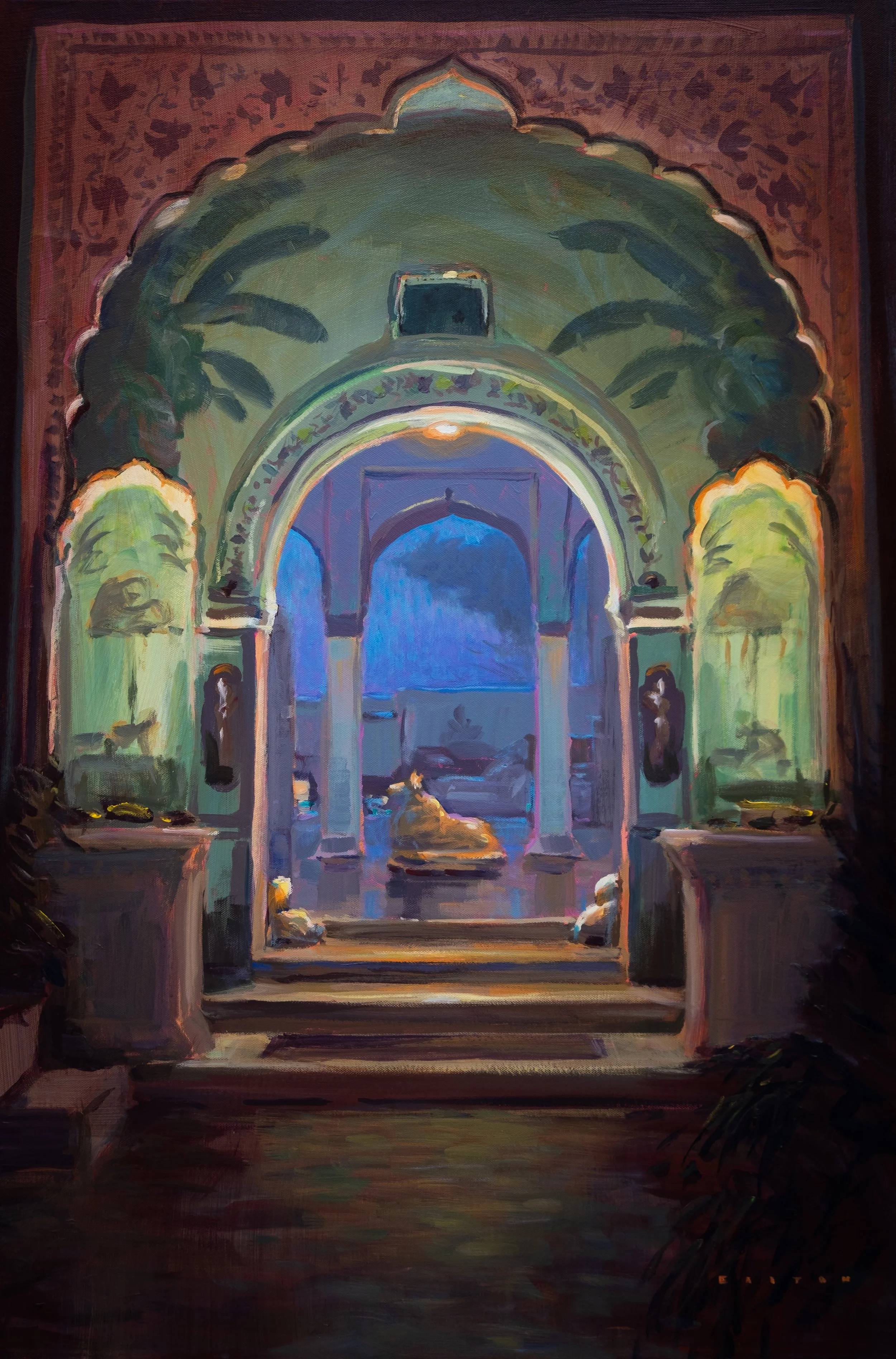Fort Welcome 36"x24" Available
