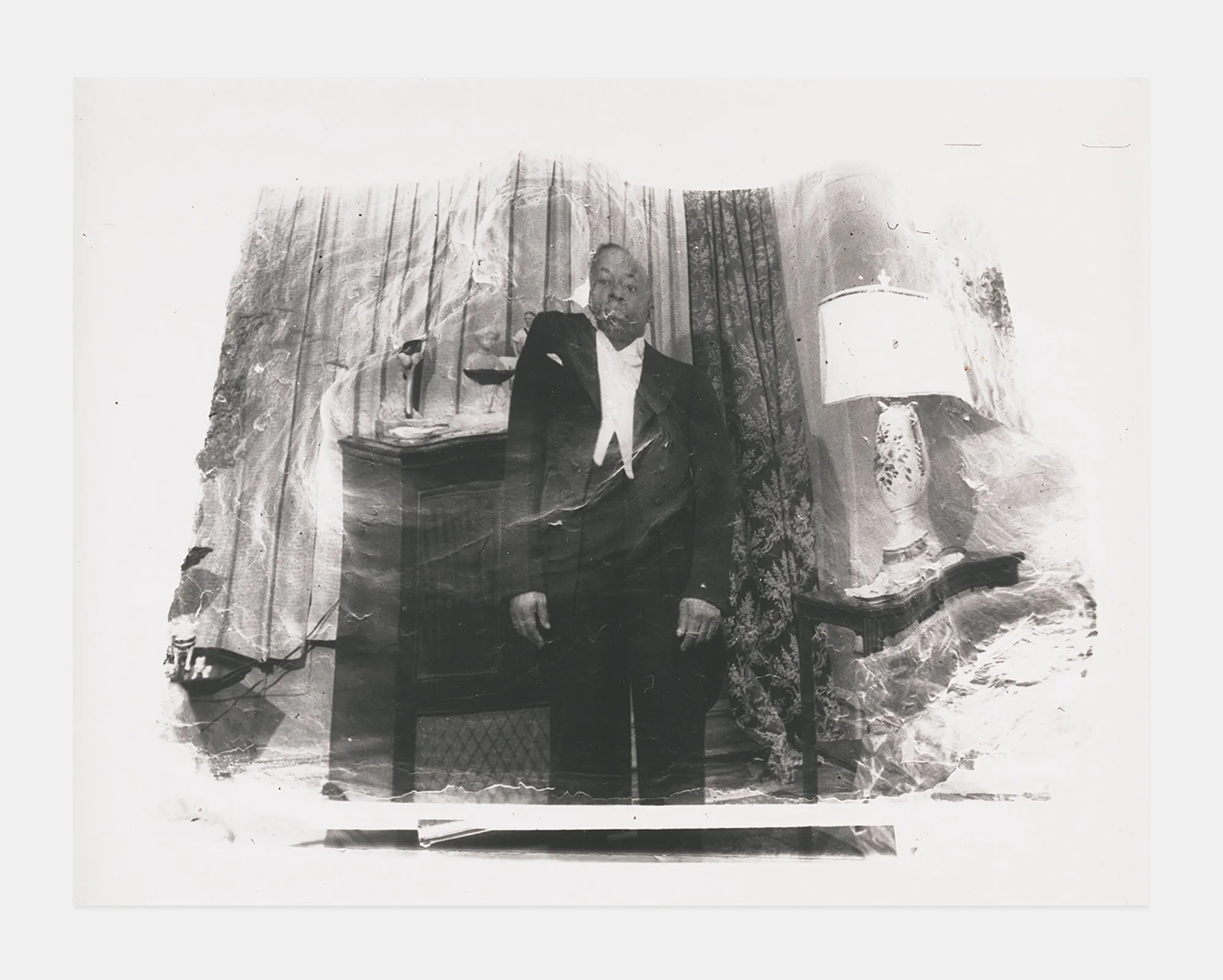 Darrel Ellis,  Untitled (Grandfather James Harrison) , 1990, Gelatin silver print, 11 x 14 inches. Photo credit: Christopher Burke.