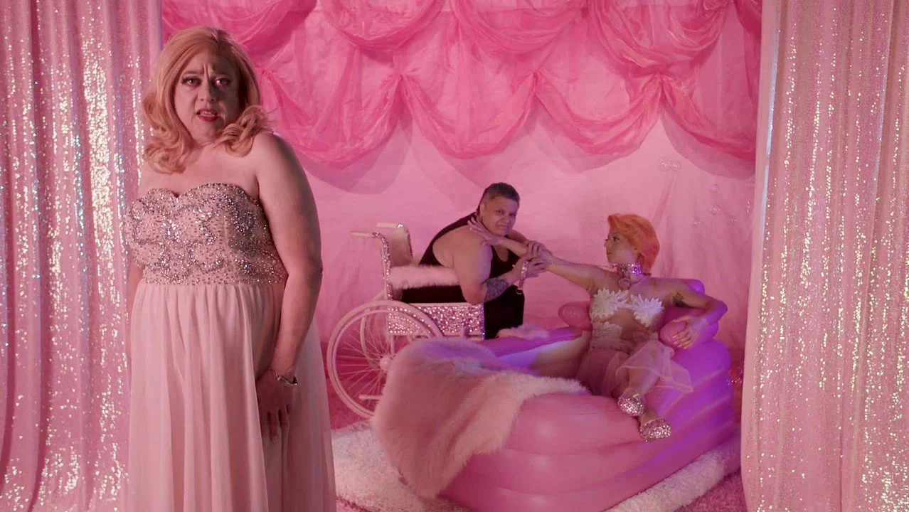 Samantha Nye,  Visual Pleasure/Jukebox Cinema-DADDY , 2018, Video.