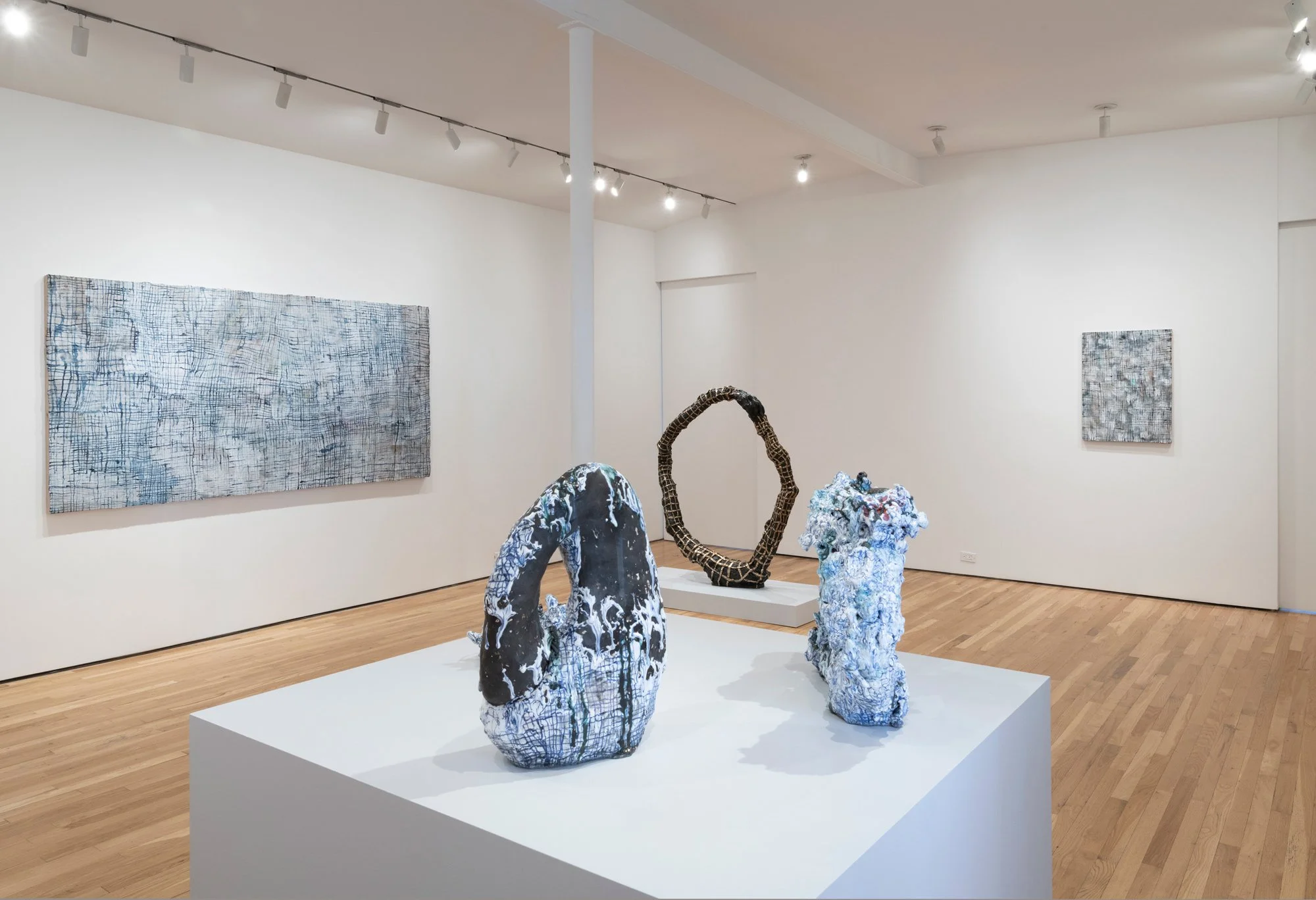 Julia Haft-Candell,  A Soft Grid , 2022 (installation view).