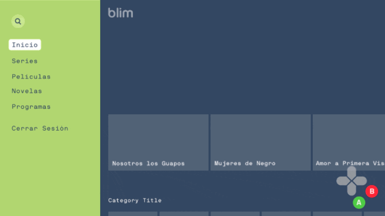 Interactive prototype developed in Principle. Used to test navigation feel and consistency.