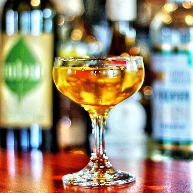 Aperitif day? Get your Imbue on. Begonia: Imbue, Novo Fogo, Benedictine, Velvet Falernum