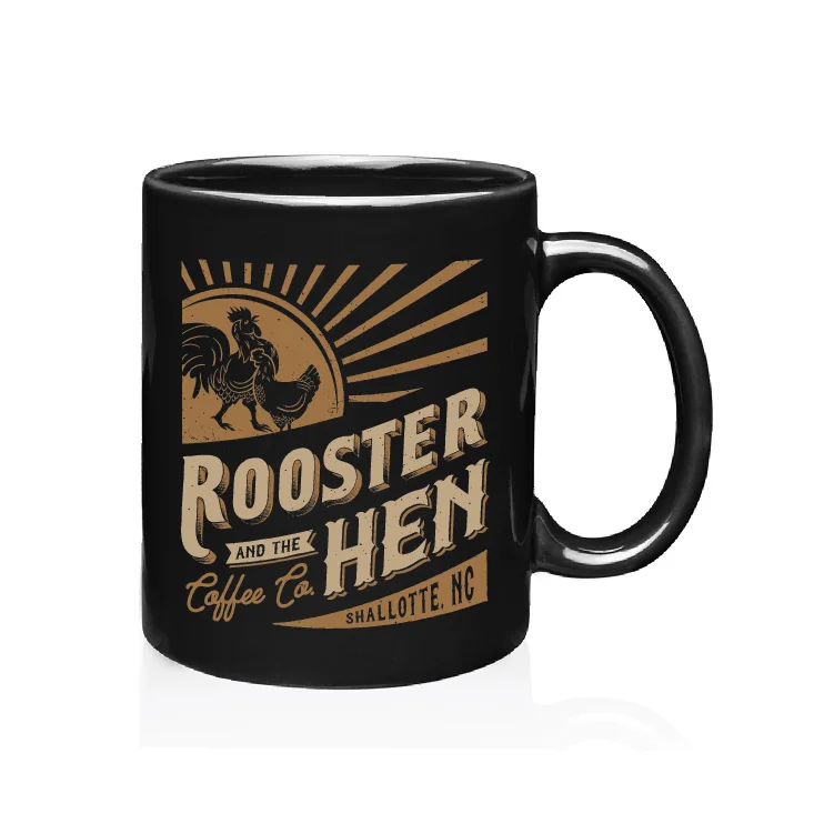 Roo and Hen Coffee Mug