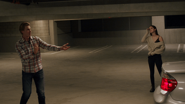 Men in Parking Lots
