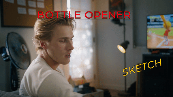 Bottle Opener - Sketch