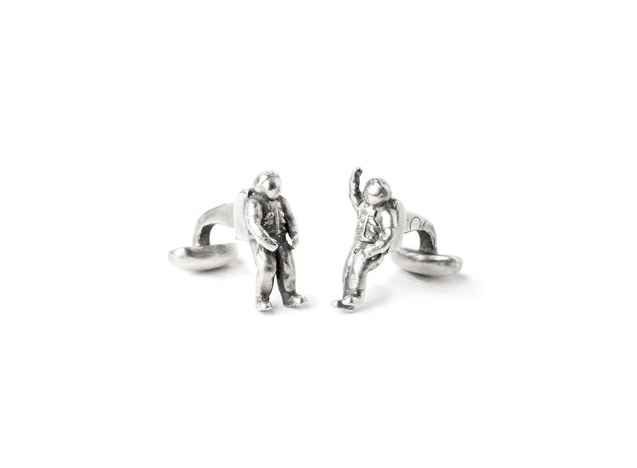 Astronaut cufflinks