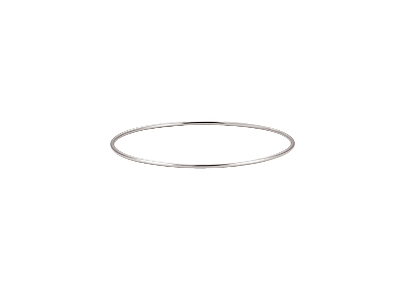 Round bangle, 1.5mm, 8"