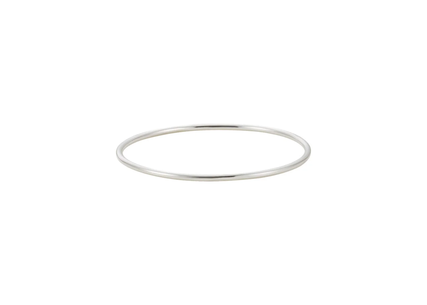 Round bangle, 2.5mm, 8"