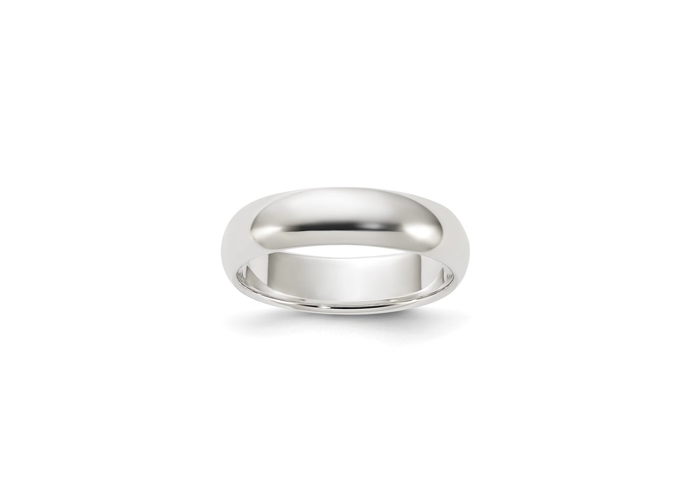 5mm half round band, flat inside