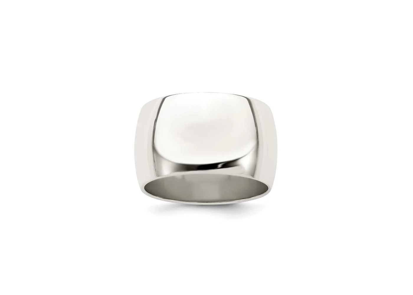 12mm half round band, flat inside