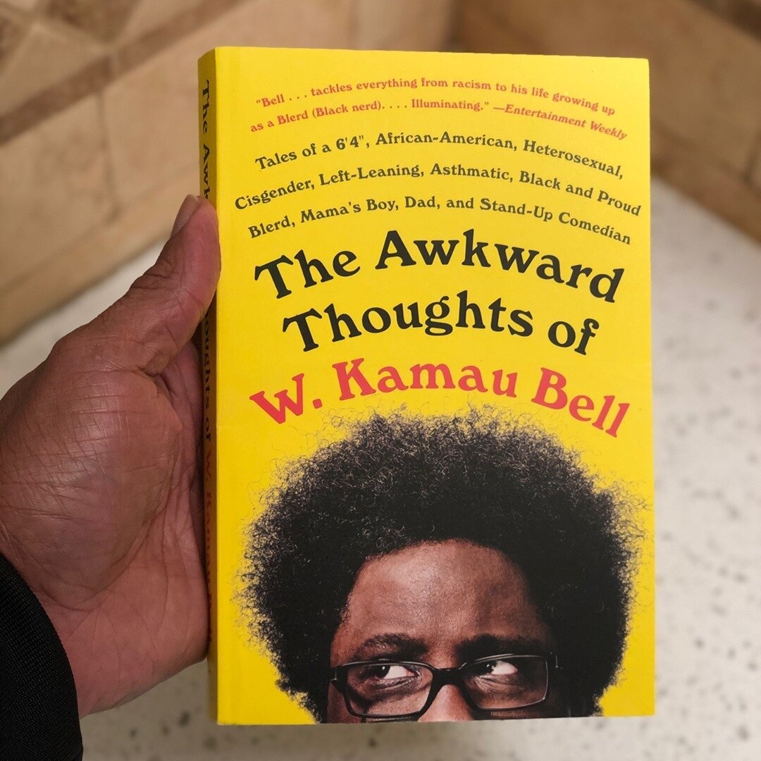 Currently reading The Awkward Thoughts of  @wkamaubell #LOL 😂