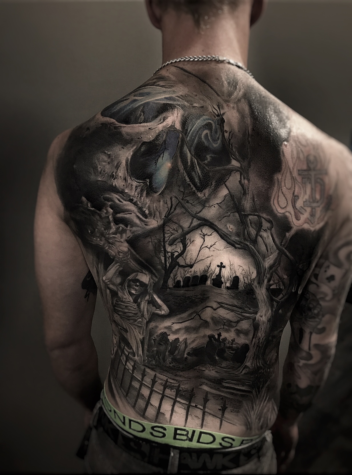 Graveyard Backpiece