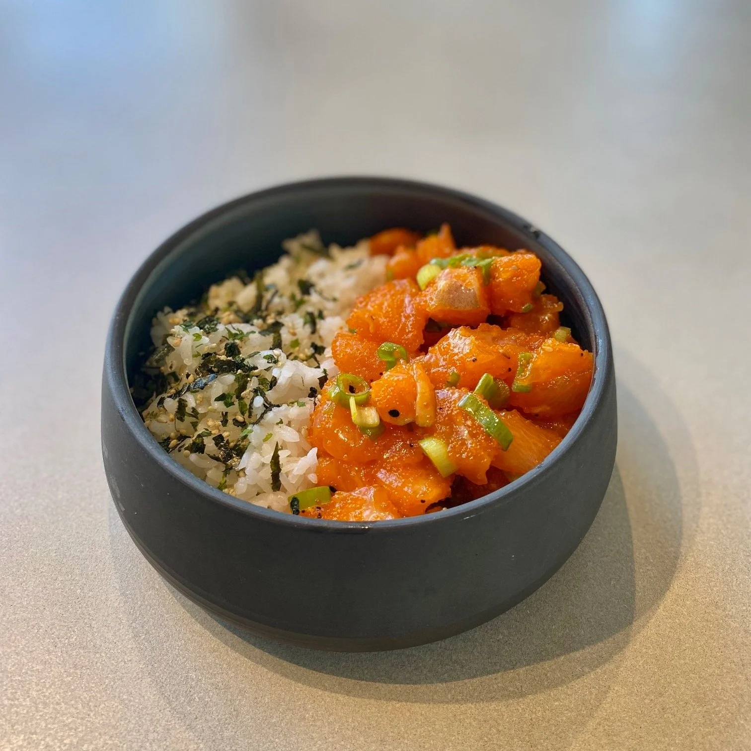 Simple Salmon Poke Bowl Recipe