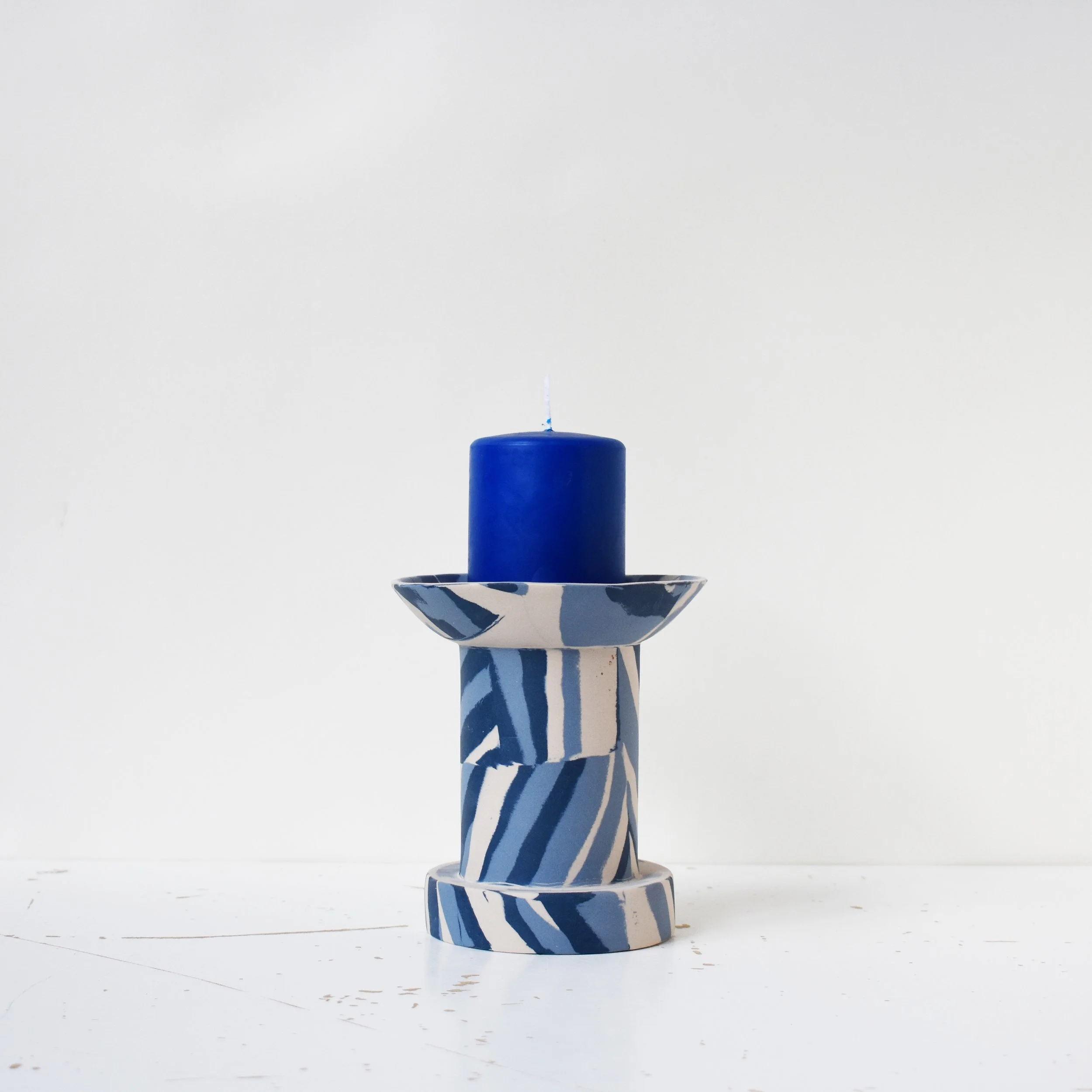 archive - patchwork candle stick