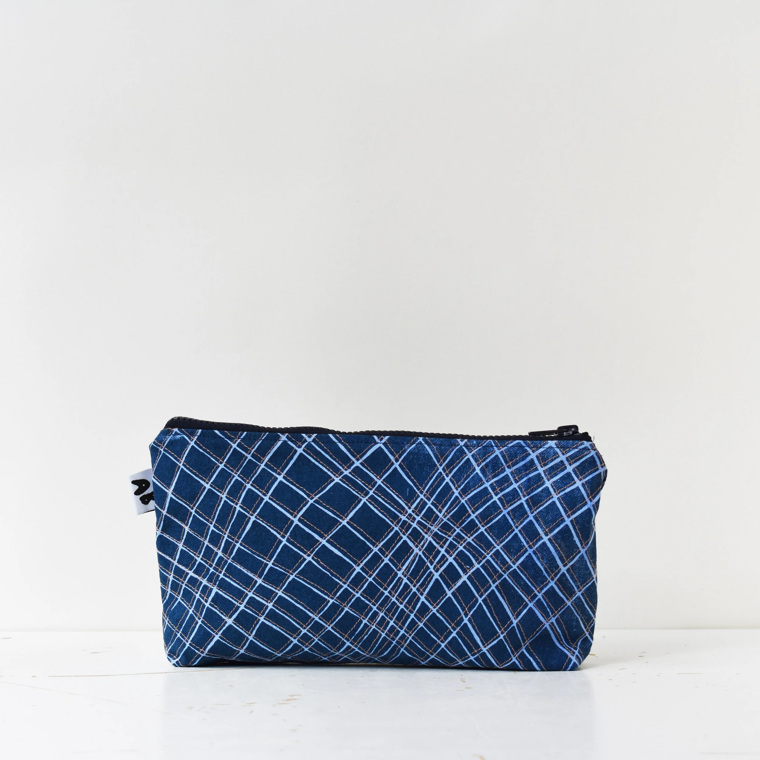 archive - screen printed zip pouch 2