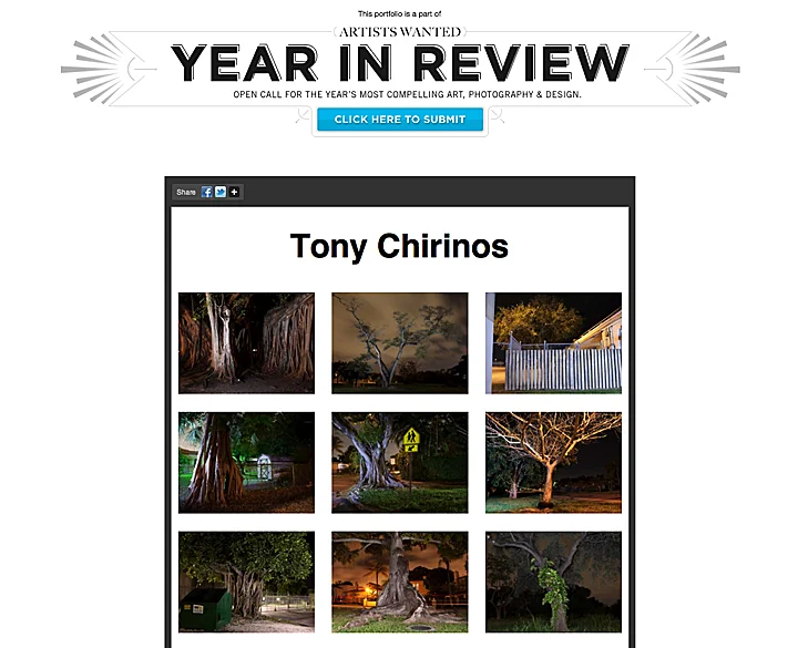 Artists Wanted, Year in Review