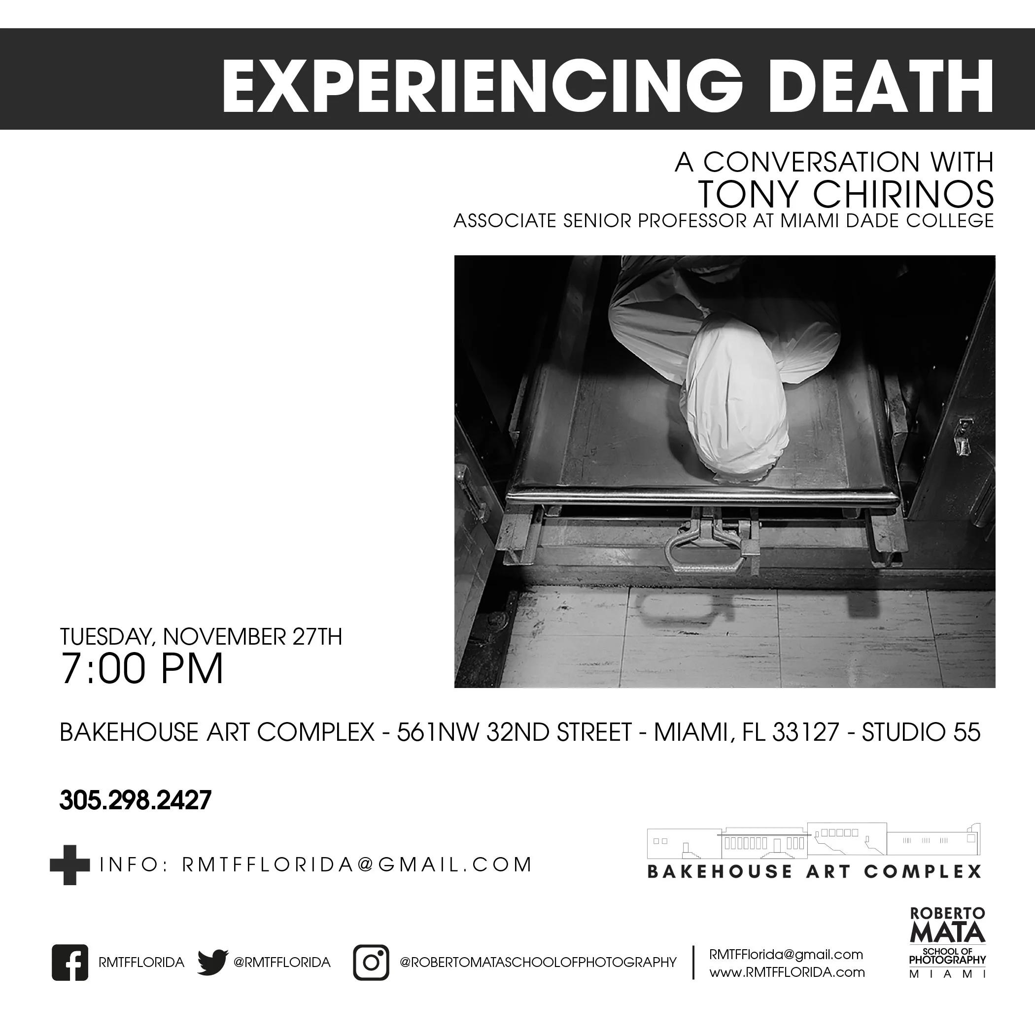 Lecture at Roberto Mata School of Photography
