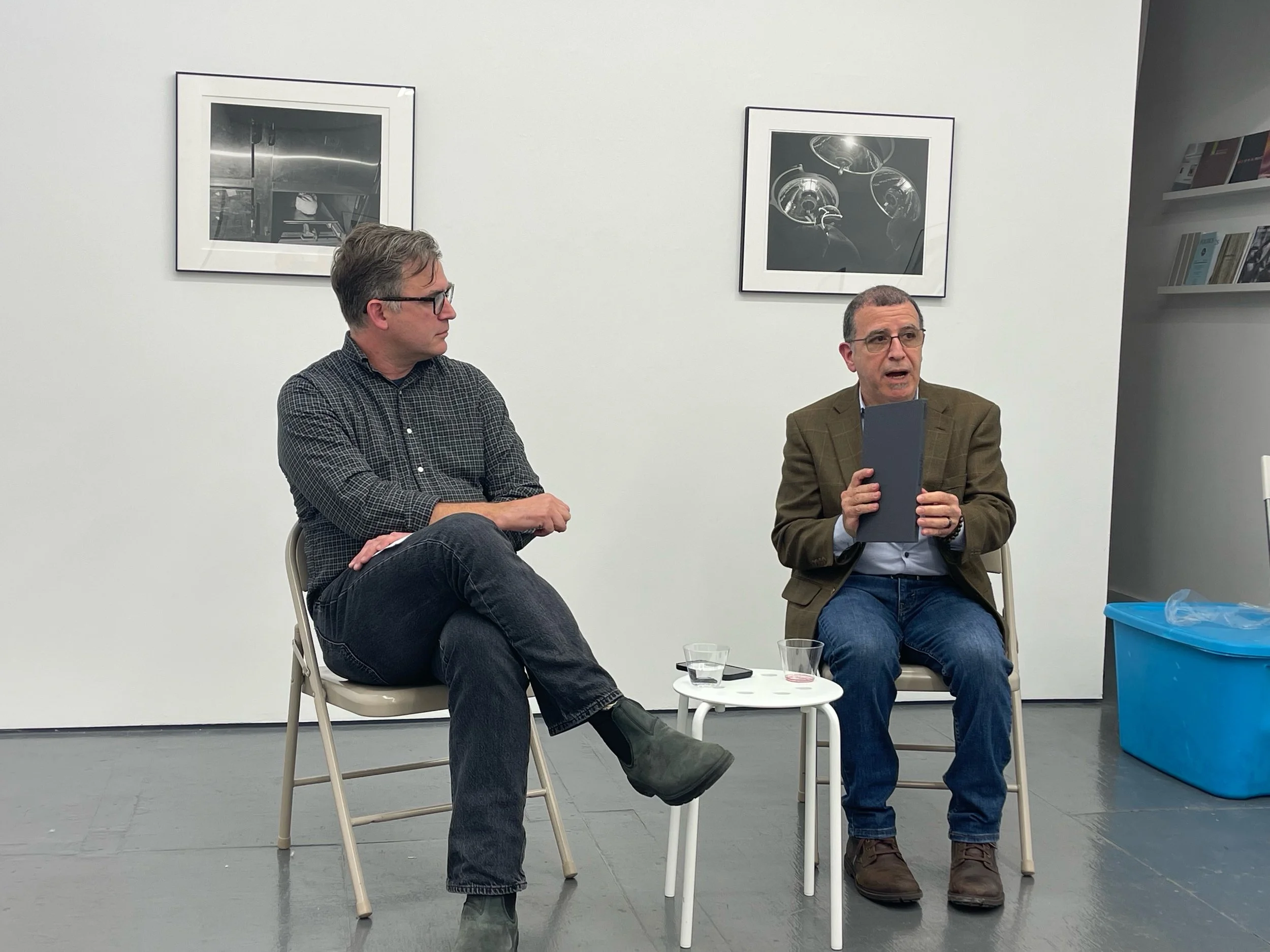 Lecture with Stephen Hilger at TRANSMITTER/