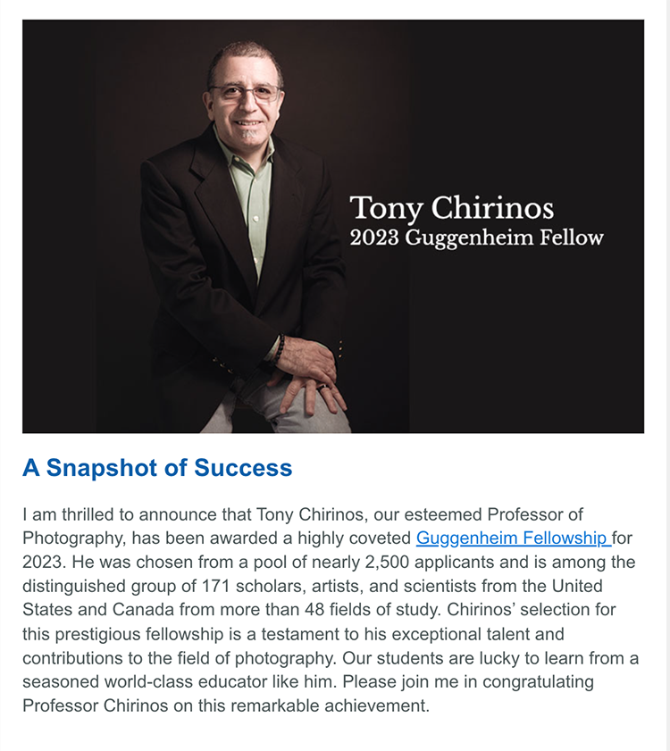 Congratulations from Miami Dade College