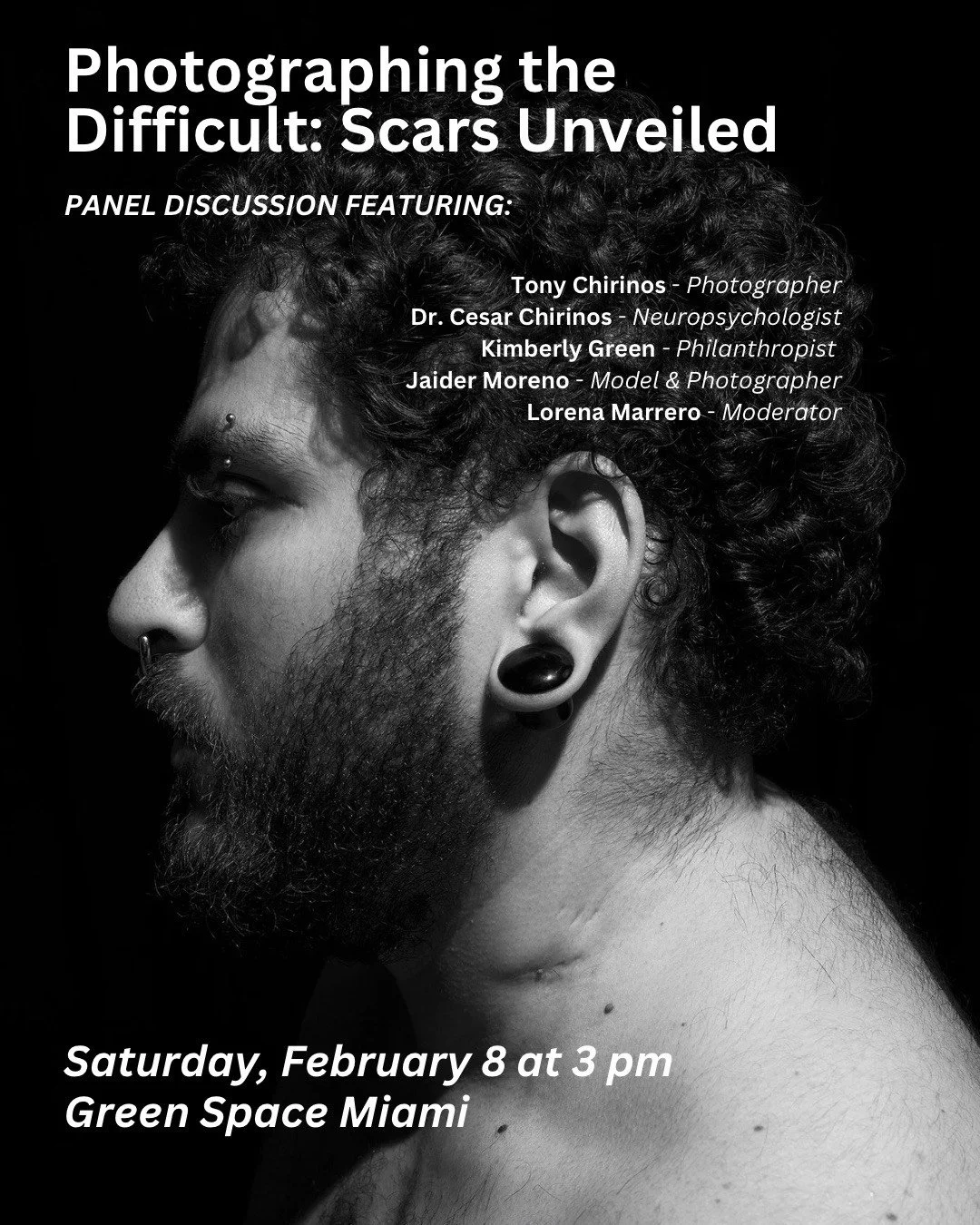Photographing the Difficult: Scars Unveiled - A panel discussion