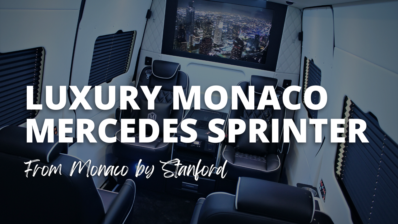 Luxury Monaco Mercedes Sprinter with Washroom!