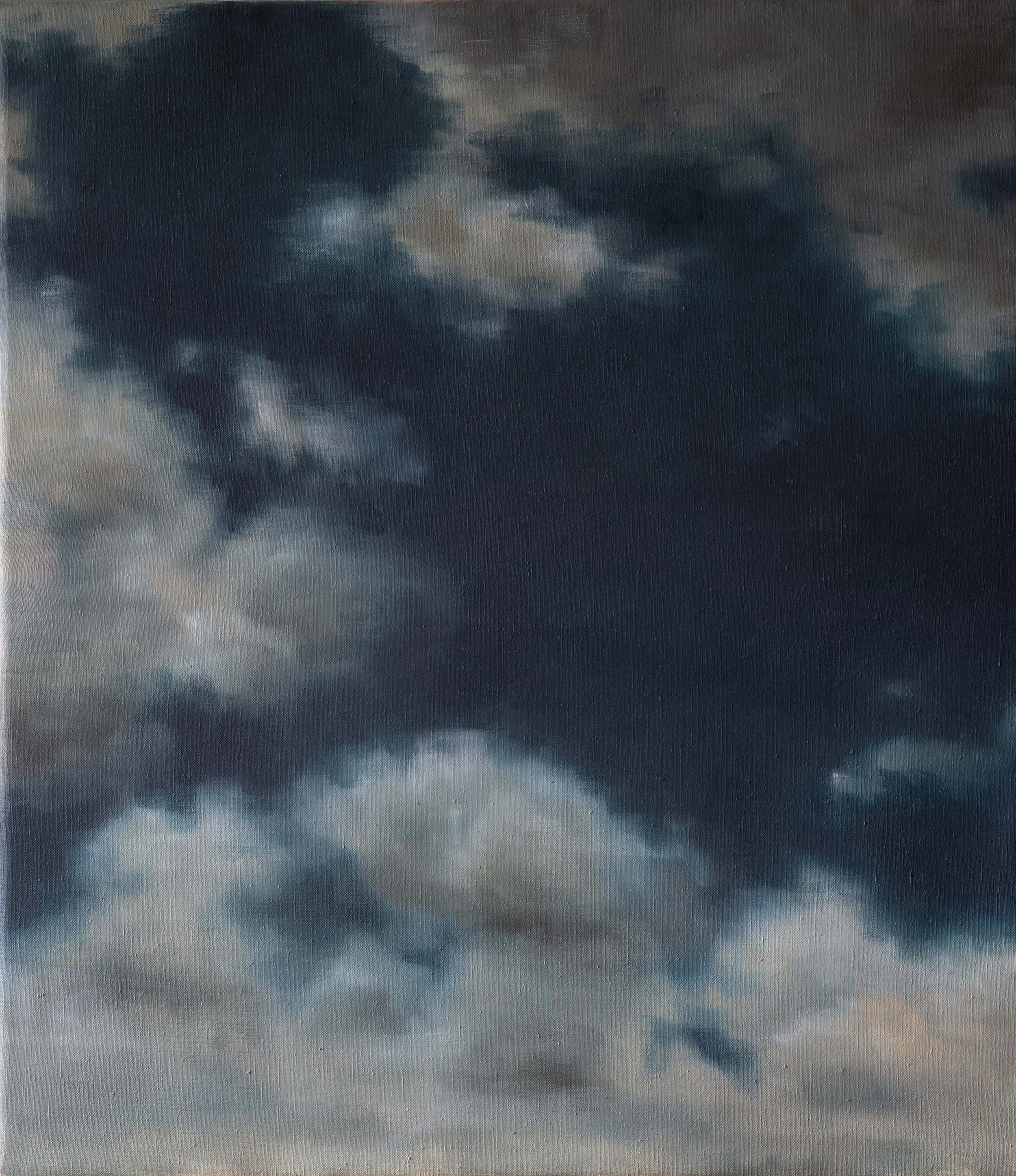 clouds, 2025 - oil on linen, 77 x 66.5 cm