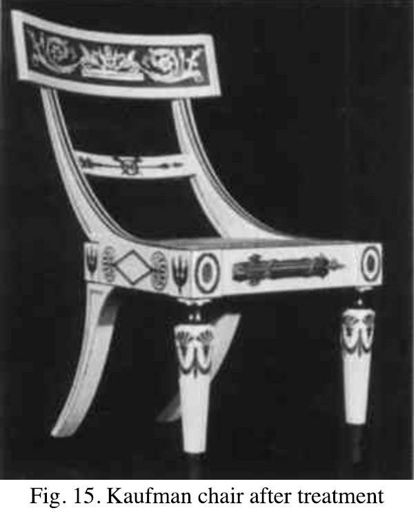 The Conservation of a Painted Baltimore Sidechair (ca. 1815) Attributed To John and Hugh Finlay