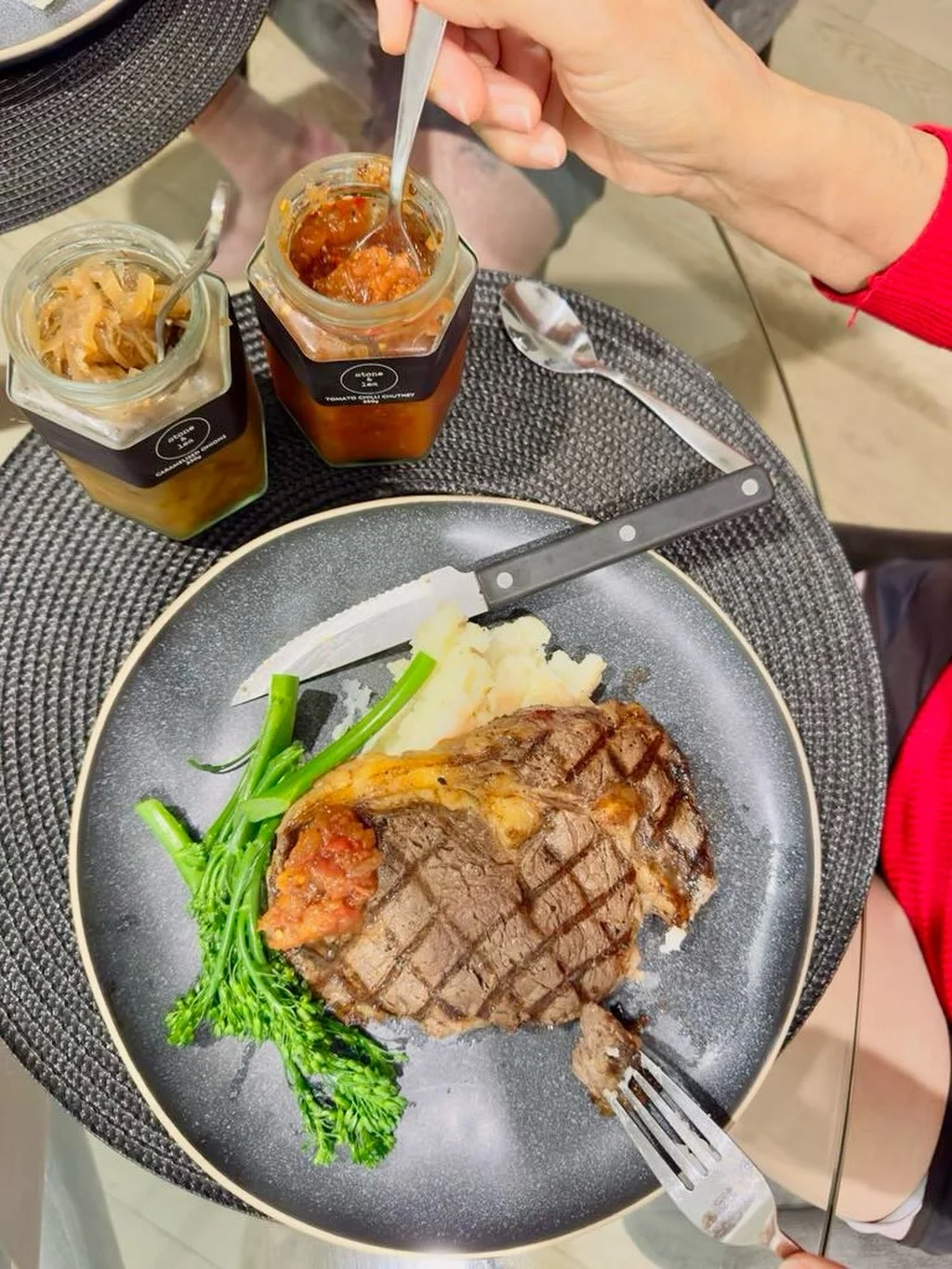 Steak 🥩 served with the best sides!

SHOP: http://bit.ly/StoneandLea-Chutneys