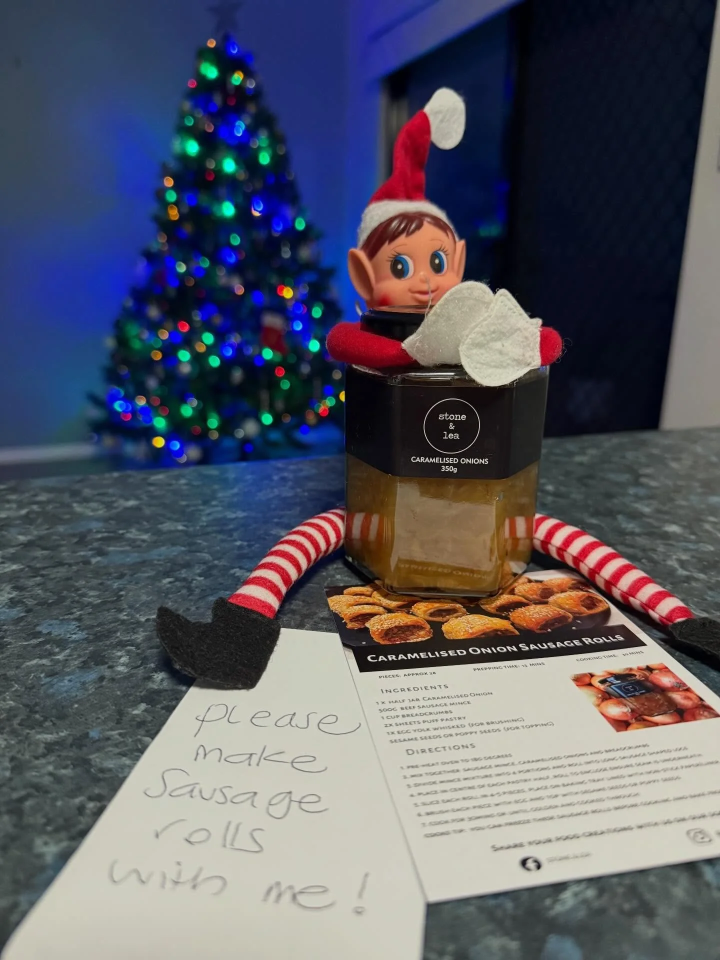 If the Elf asks! 

#elfontheshelf2025🎄🎅🏽❄️ #jarsofgoodness #stoneandlea