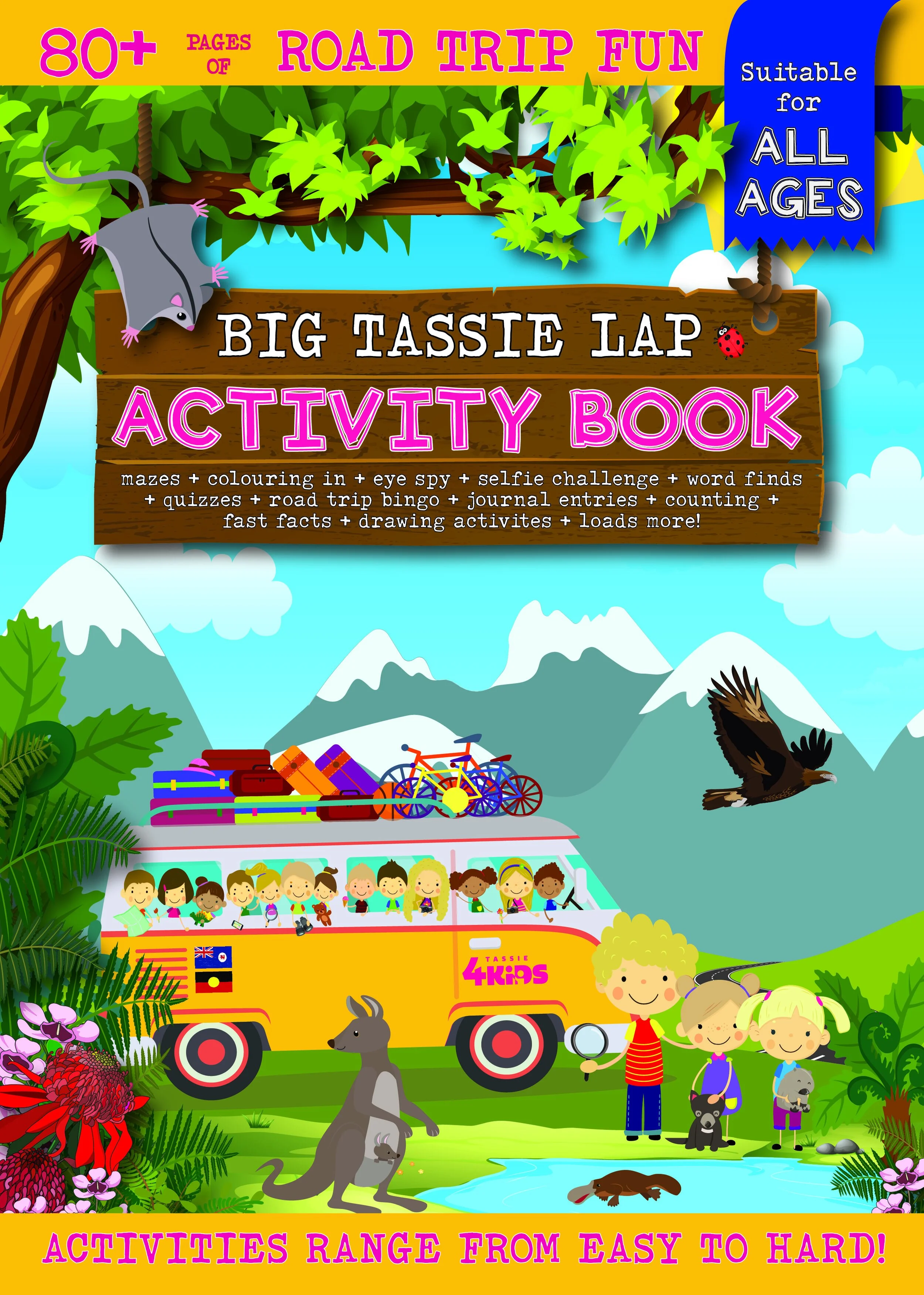 Big Tassie Lap Activity Book