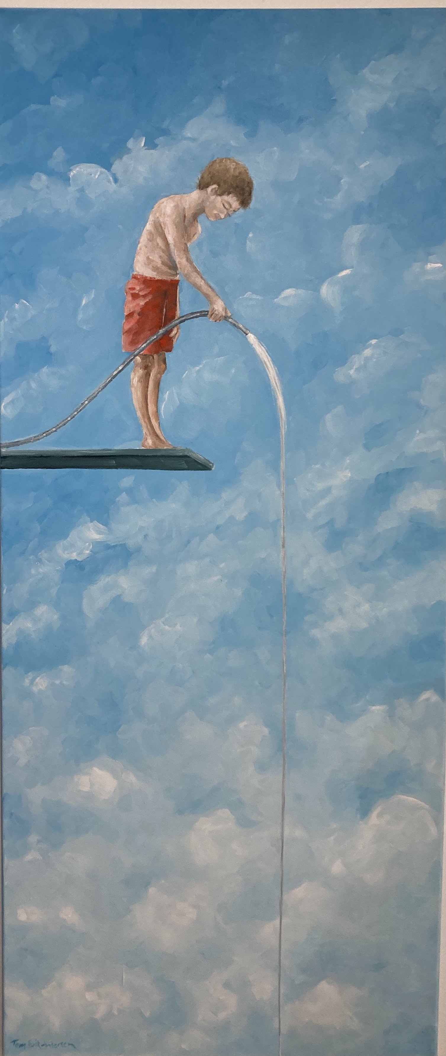Preparing for the big leap.