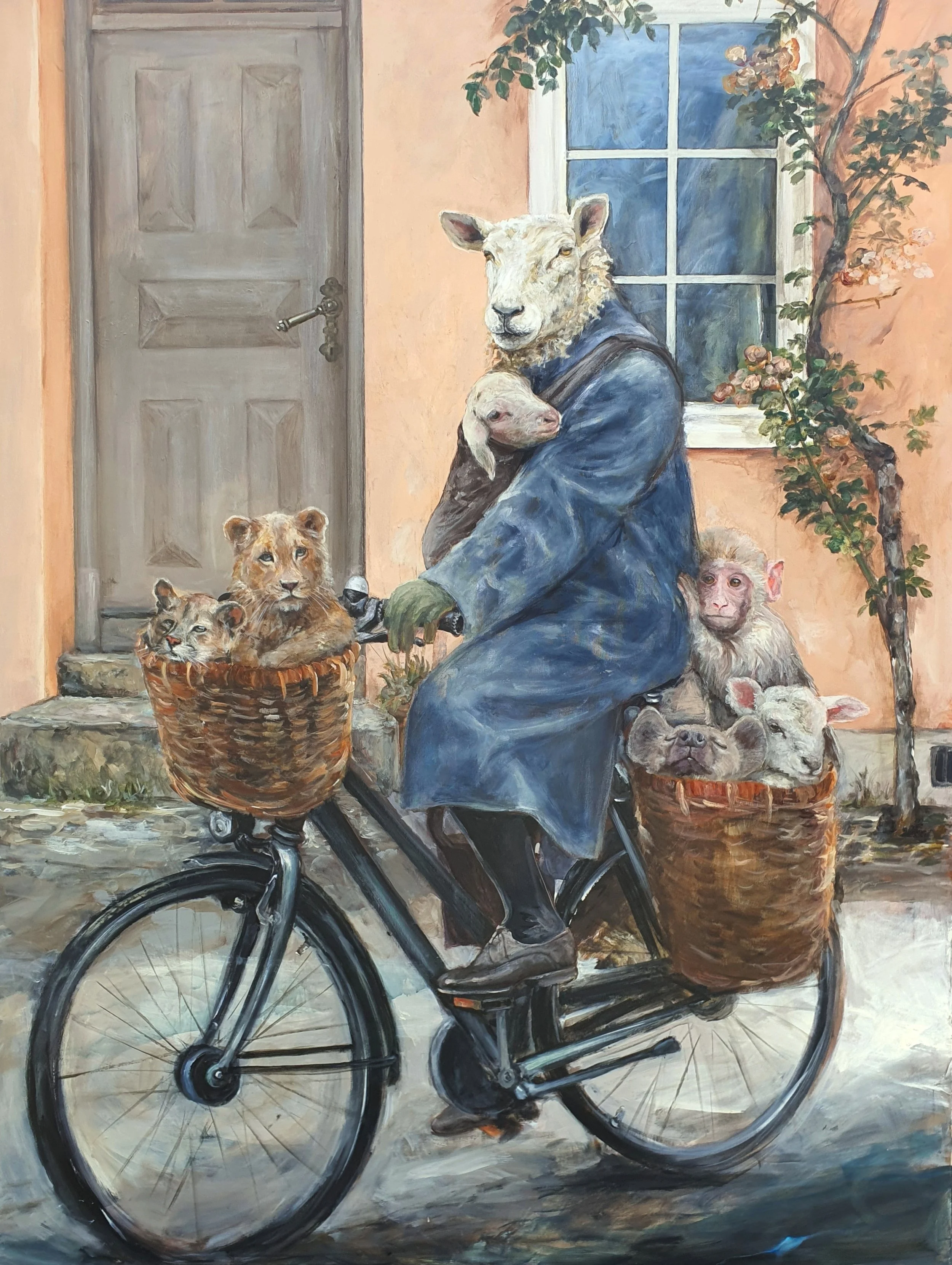 På hjul. 120x160cm. Kr40950. SOLGT