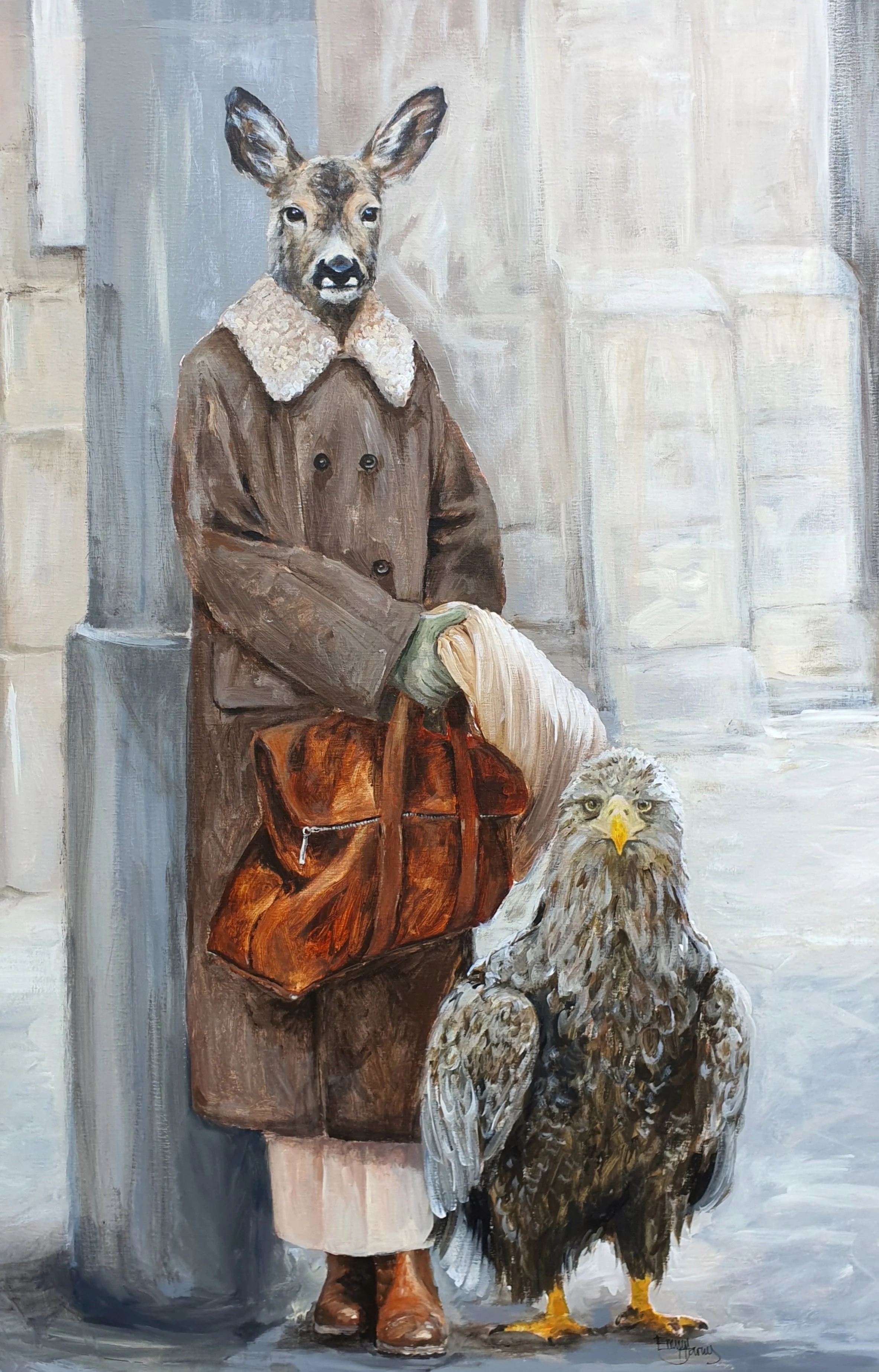 Å vente.100x160cm.Kr31500
