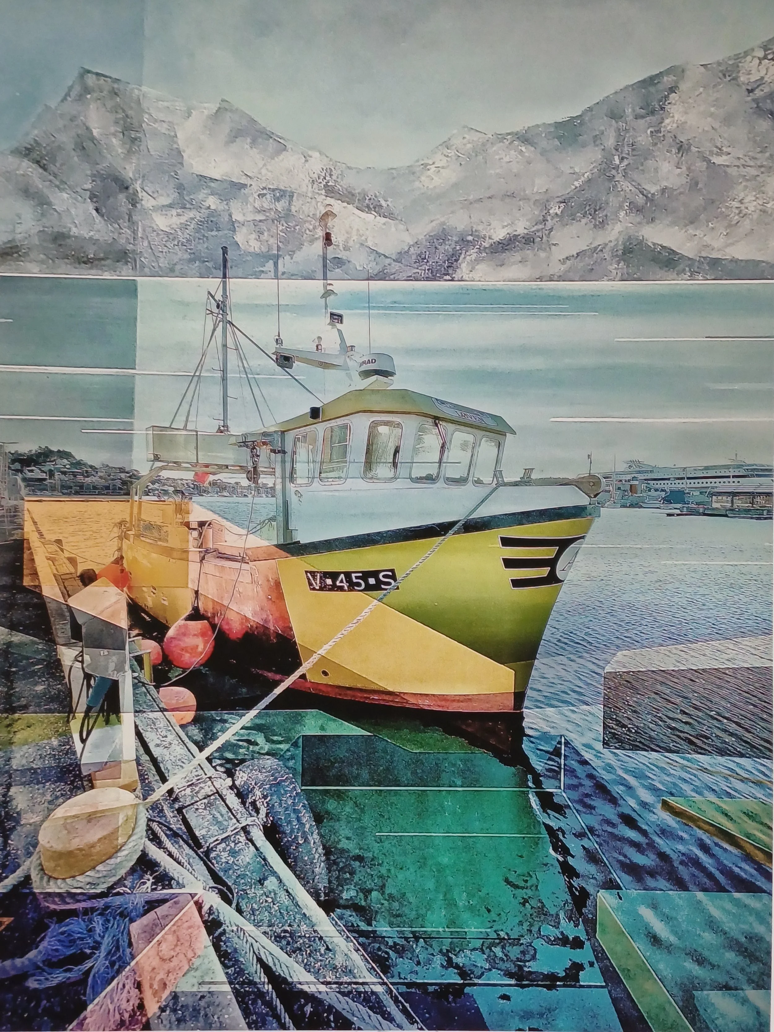 "Moored boat" 20x26,5cm 2835 kr.jpg