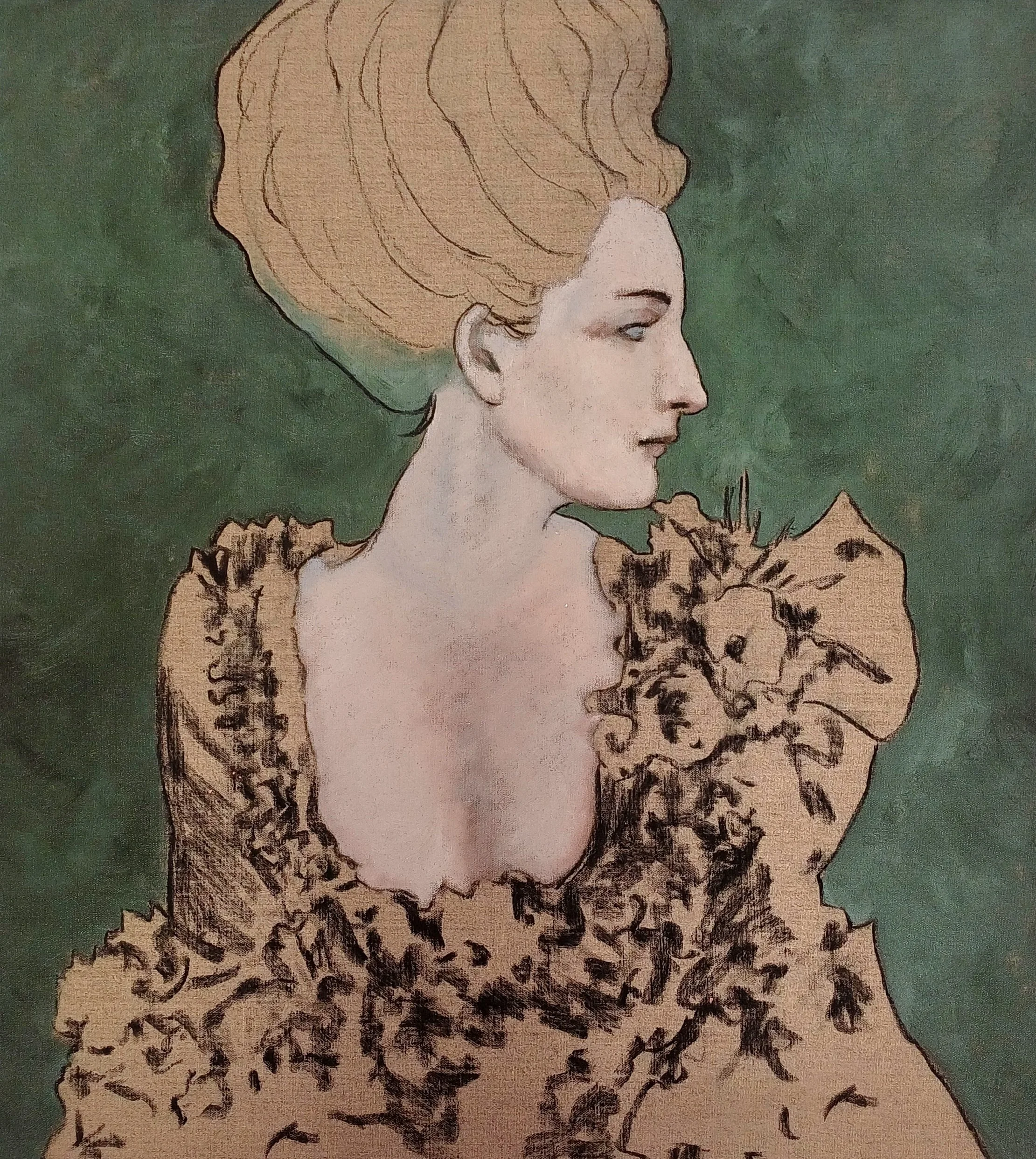 Lady in Green