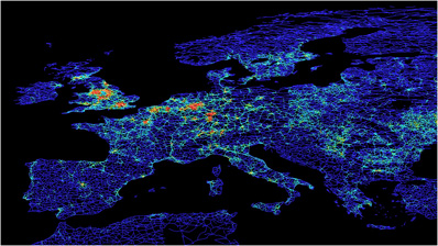 Centrality road map of Eurasia. Tasos Varoudis and Joan Serras