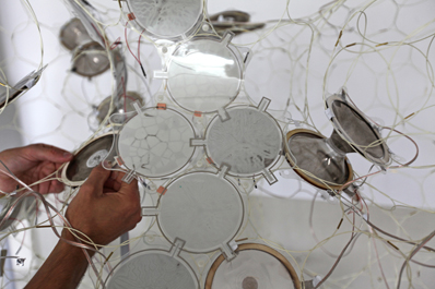 Actuated Matter, 2011 (Karmen Franinovic, Florian Wille, Mathias Gmachl, Rachel Wingfield, Manuel Kretzer, Daniel Bisig, Katrin Bächli, Urban Bieri, Szilveszter Buzasi, Allison Dryer, Luke Franzke, Laura Kaehr, Moritz Kemper, Roman Kirschner, Jorge Orozco, Barbara Peikert, Margrit Rieben, Maria Smigielska, Andrés Villa Torres, Silvan Zurbruegg)