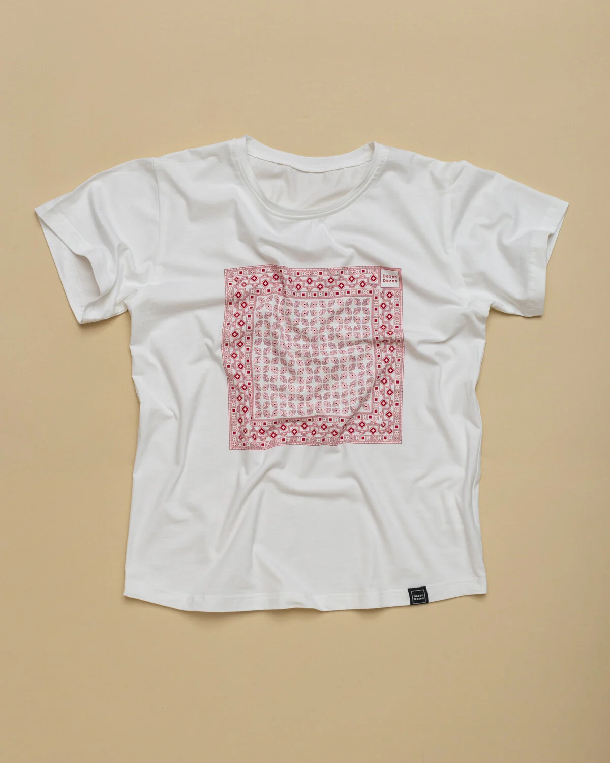 bandana pattern t shirt
