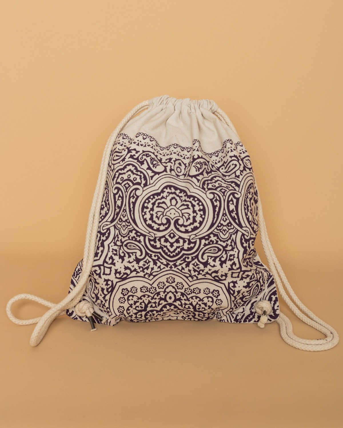 canvas string backpack