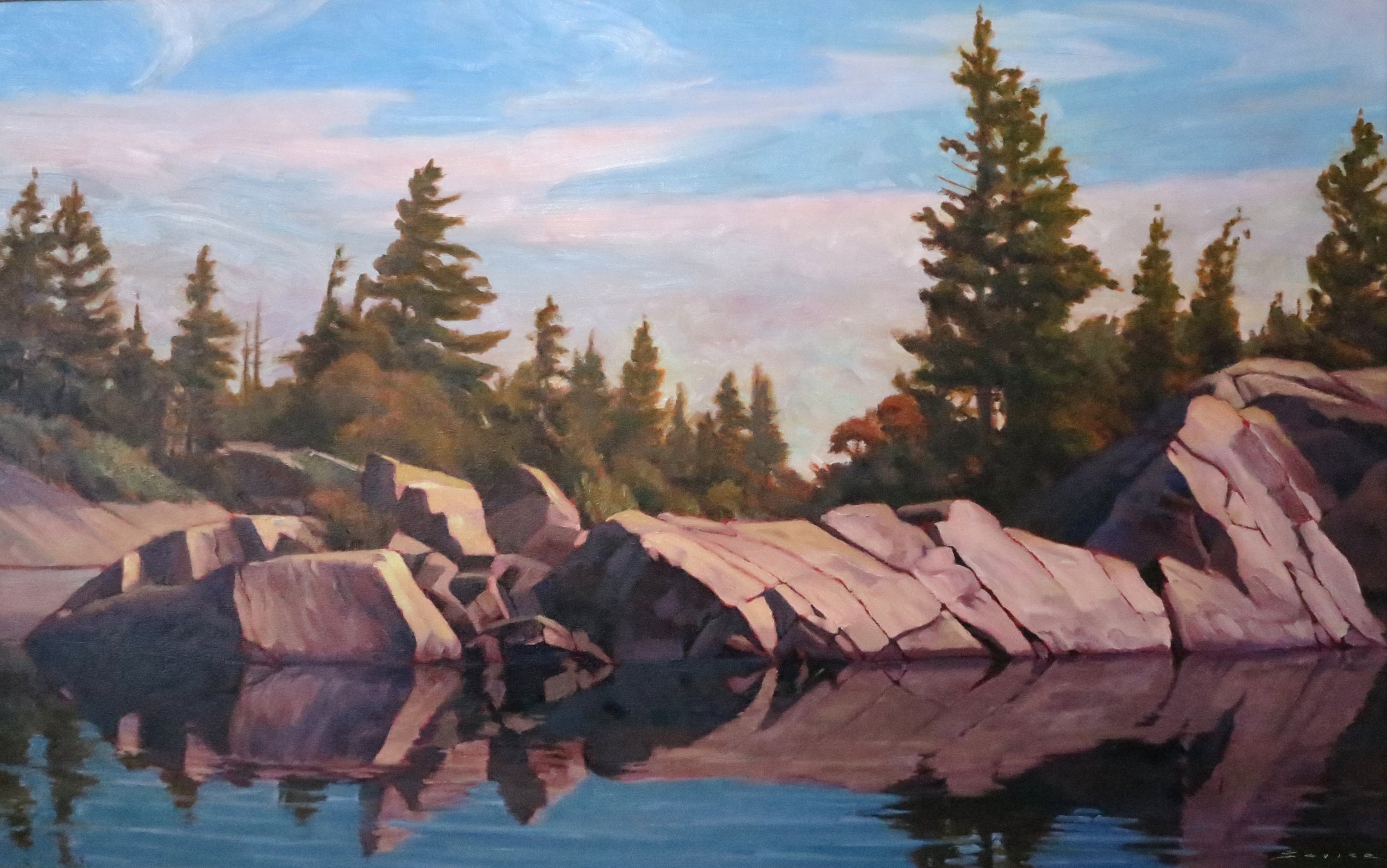  Georgian Bay,&nbsp;24 x 36, oil 