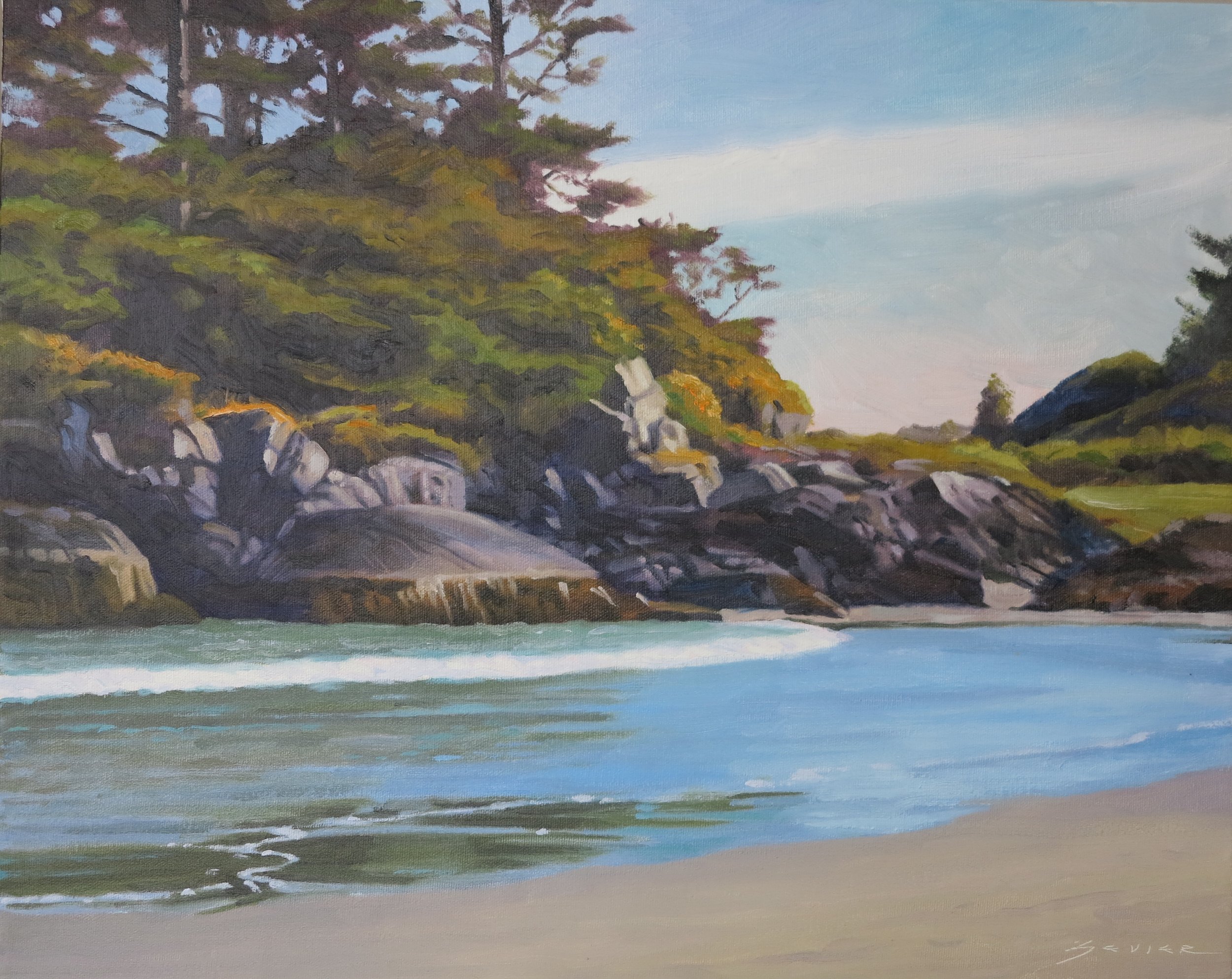  Summer Day Long Beach Vancouver Is. 16 x 20 