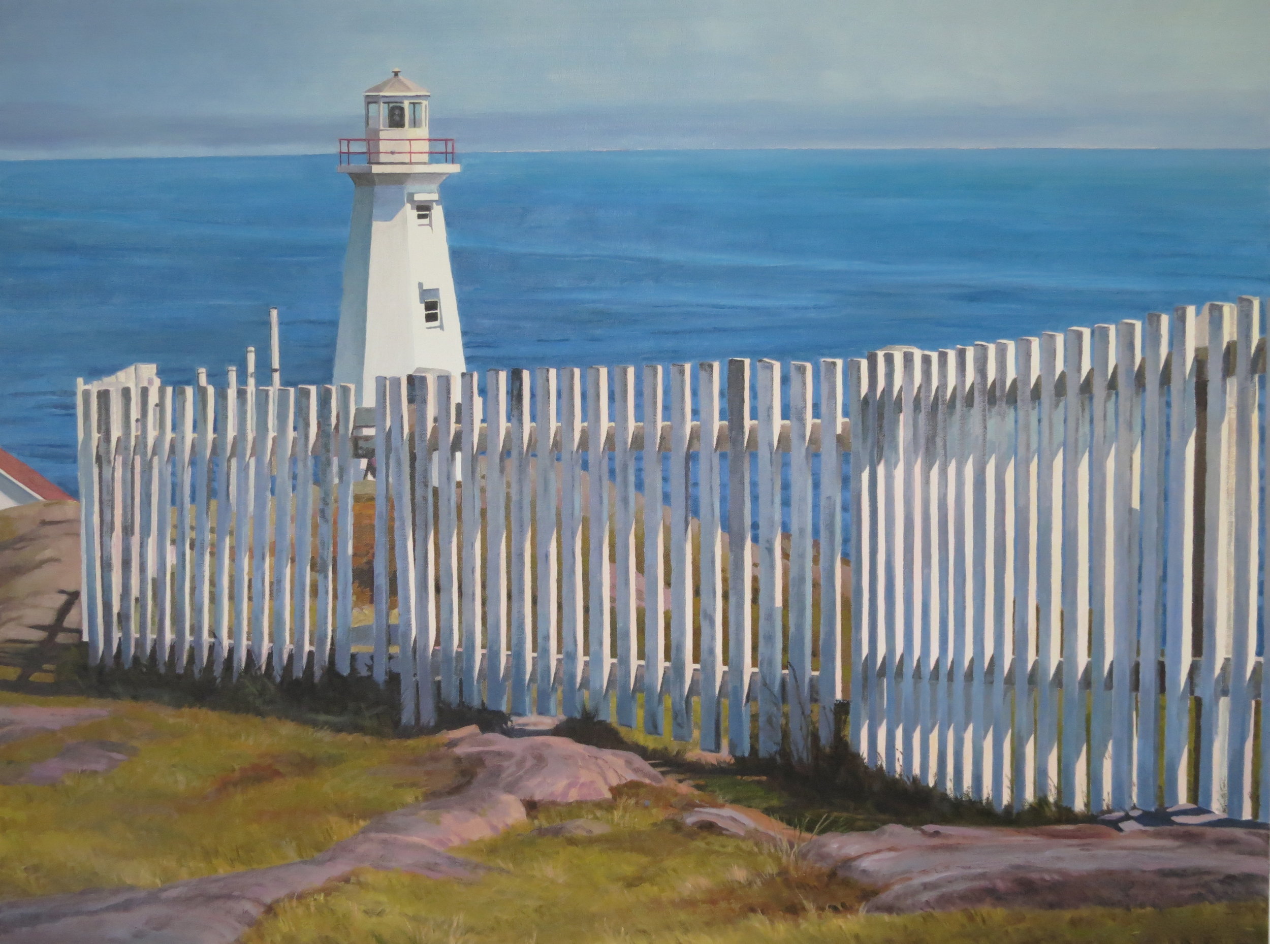  Cape Spear/New Lighthouse, NFL, 30 x 40, oil 